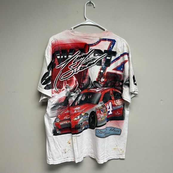Vintage tony Stewart aop nascar t shirt size xl - Picture 7 of 11